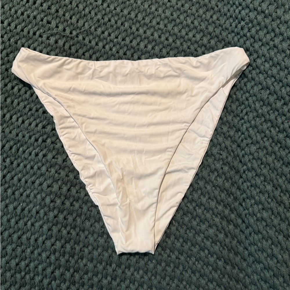 Dippin' Daisy's Classic White Bikini Bottom